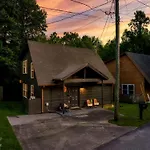 The Copper Bird Mid Century Hot Tub Arcade Gameroom Rock Climbing Wall