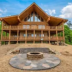 Big Bear Ridge Lodge - Breathtaking Mountain Views And Private Forest Scenes In Amazing Large Log Cabin