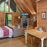 Cozy Cabin! Hot Tub, King Bed, Fireplace, & Pool