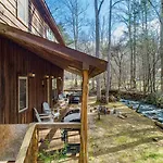 Charming Smoky Mountain Cabin W Hot Tub & Views