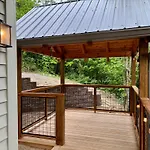 Out Of The Ashes Is A Brand New 3 Bedroom Cabin With High End Touches, Hot Tub, And A Mountain View!