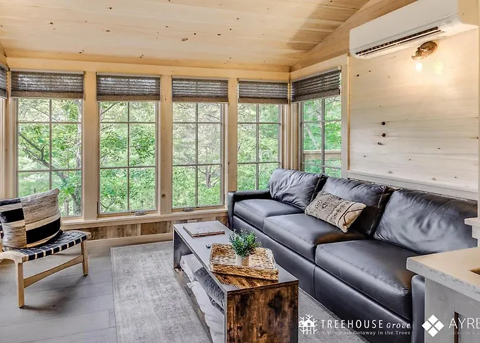 The Blackjack Oak In Treehouse Grove At Norton Creek