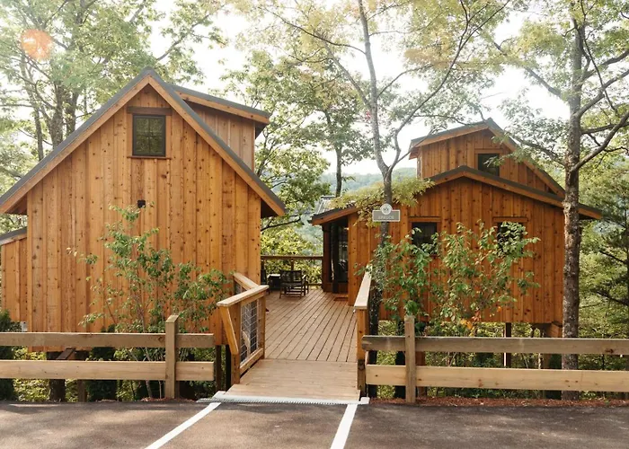 The Spruce In Treehouse Grove At Norton Creek