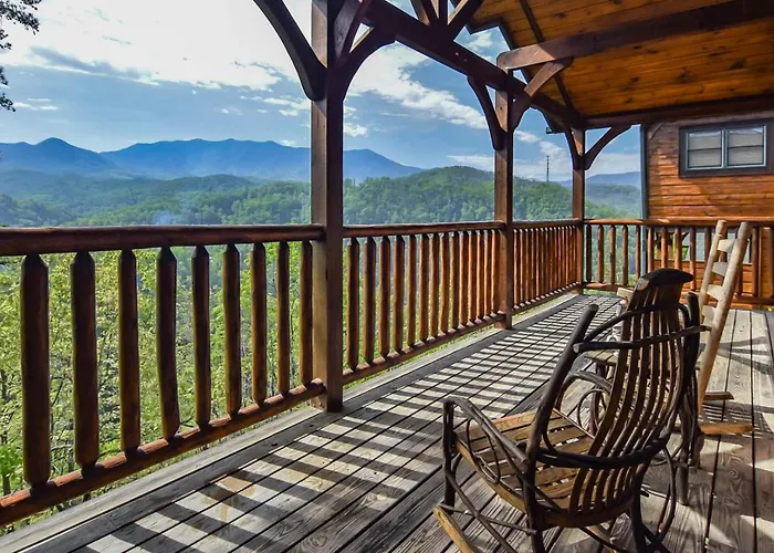 Enchanted View Cabin - Spectacular View, Hot Tub, Gameroom, 2Br 2Ba Sleeps 8