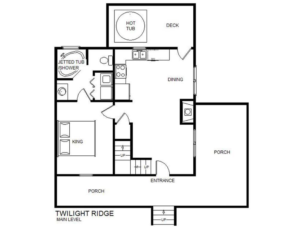 Twilight Ridge, 1 Bedroom, Sleeps 4, Game Room, Wifi, Mountain Views *