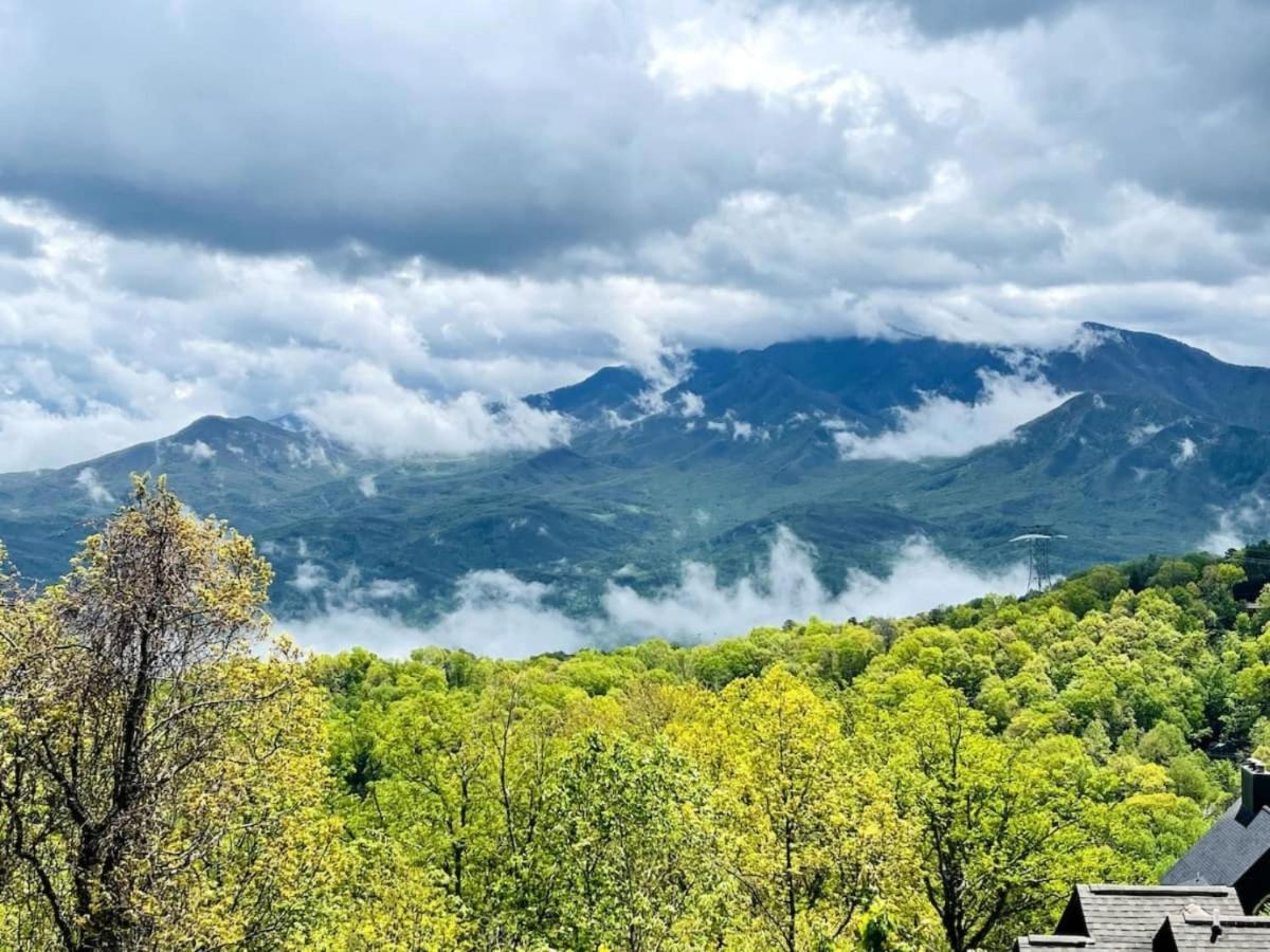 Sky High Views!!-peak Mountaintop-outdoor Pool-close To Downtown-private Balcony-wifi-cable