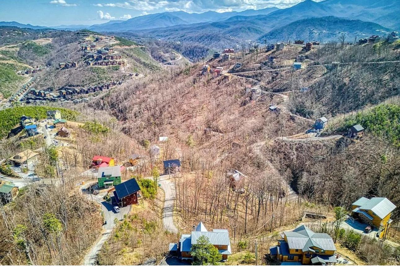 Villa Hawk's View Log Cabin -mountains In Gatlinburg. Gatlinburg