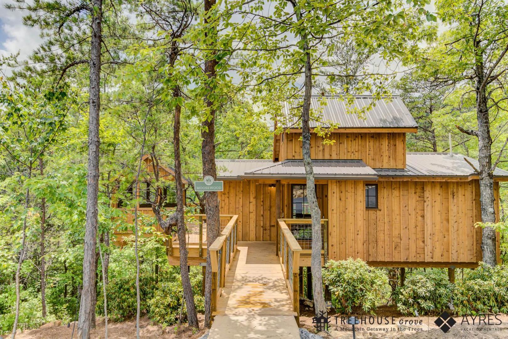 The Moosewood In Treehouse Grove At Norton Creek Holiday home Gatlinburg