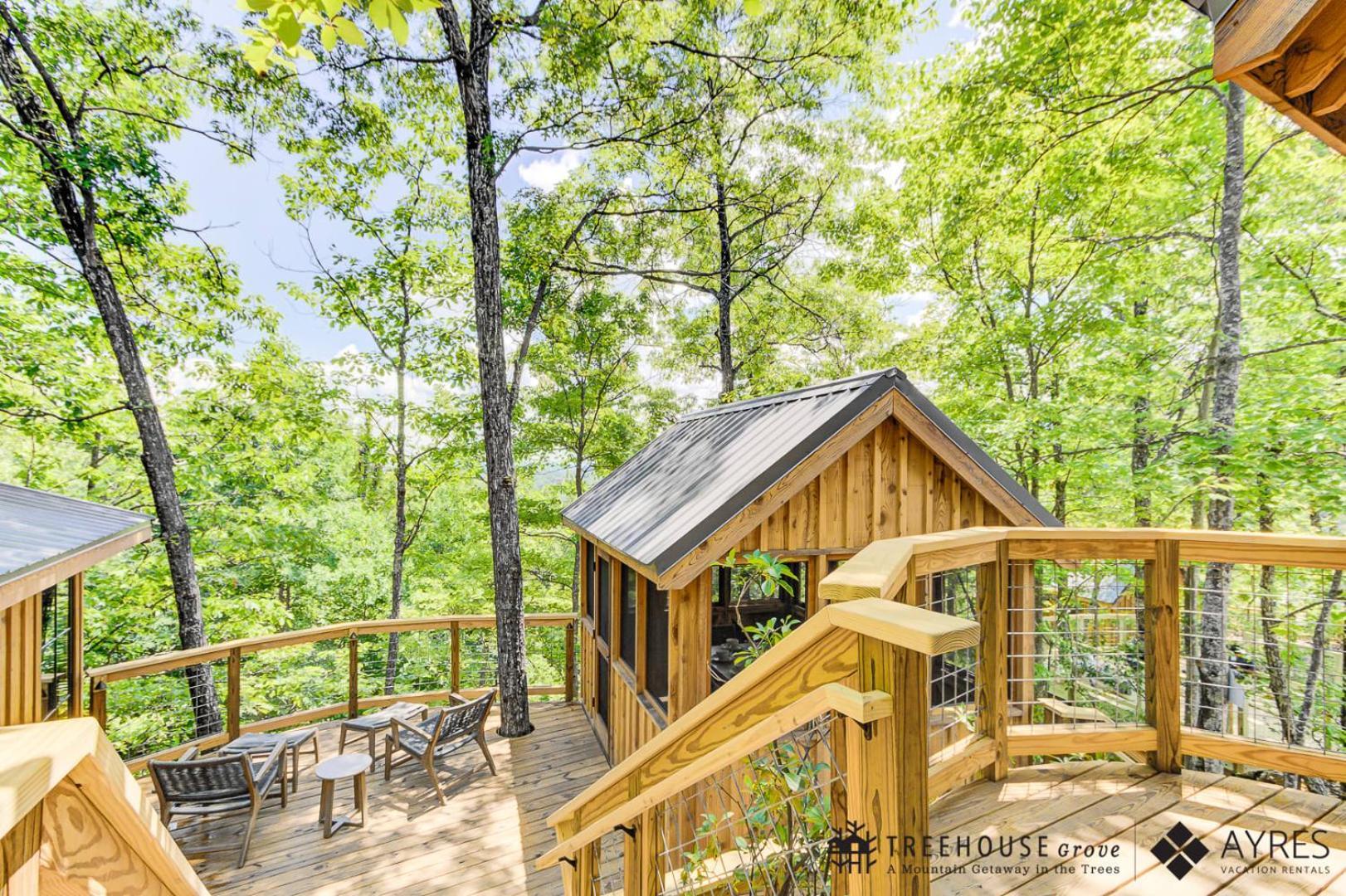 The Mulberry In Treehouse Grove At Norton Creek Holiday home Gatlinburg