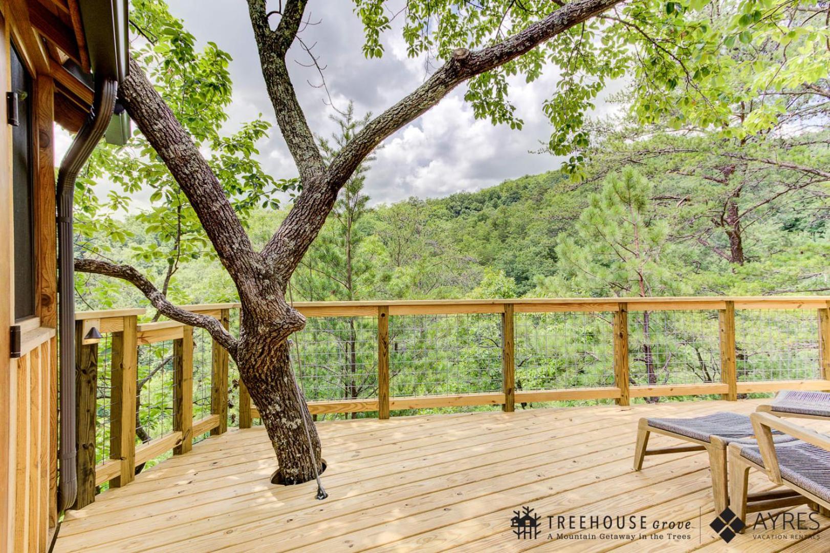 Holiday home The Moosewood In Treehouse Grove At Norton Creek *