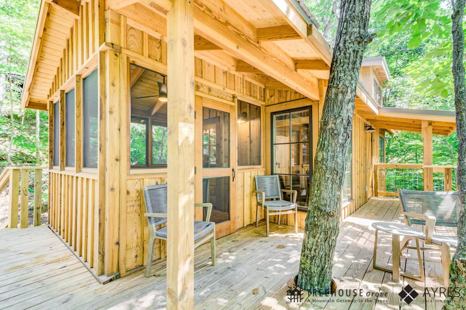 The Cherry In Treehouse Grove At Norton Creek Gatlinburg