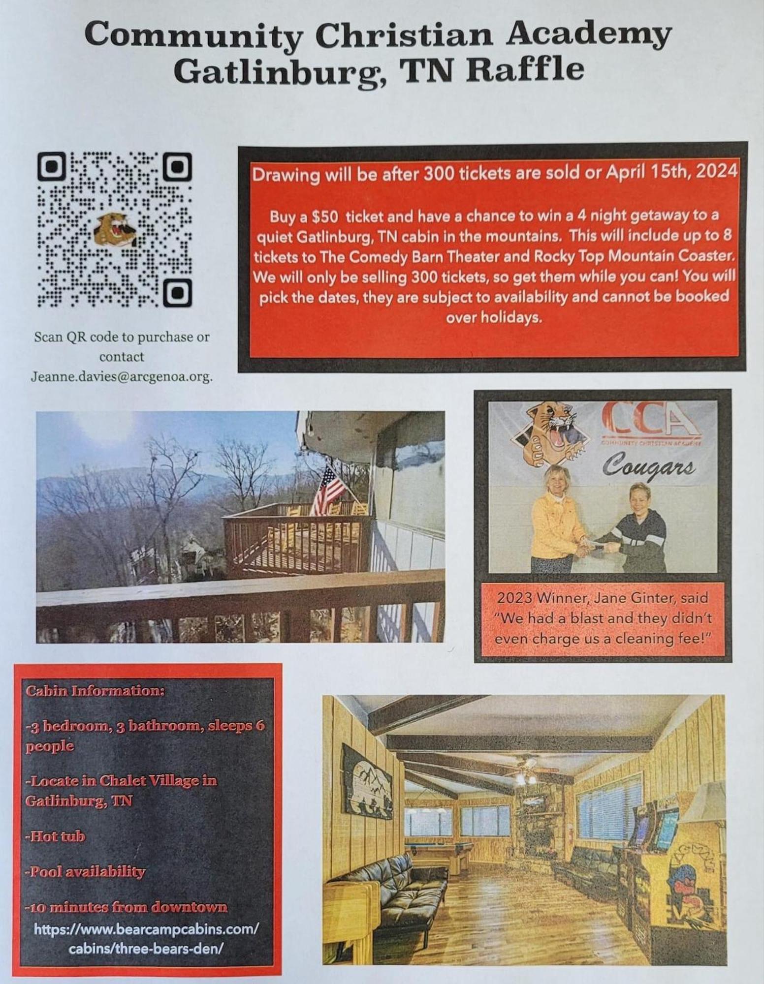 Four Bears Den, Hot Tub, 1089 Of Free Attraction Tickets For Each Paid Day, Dollywood And *