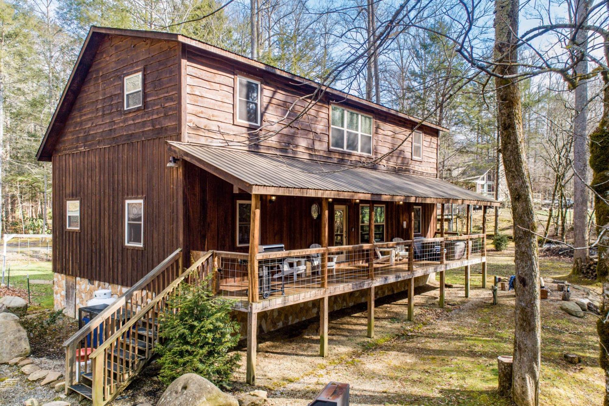 Ashberry By Avantstay Large Cabin Surrounded In Pine Tree W River Views Game Gatlinburg