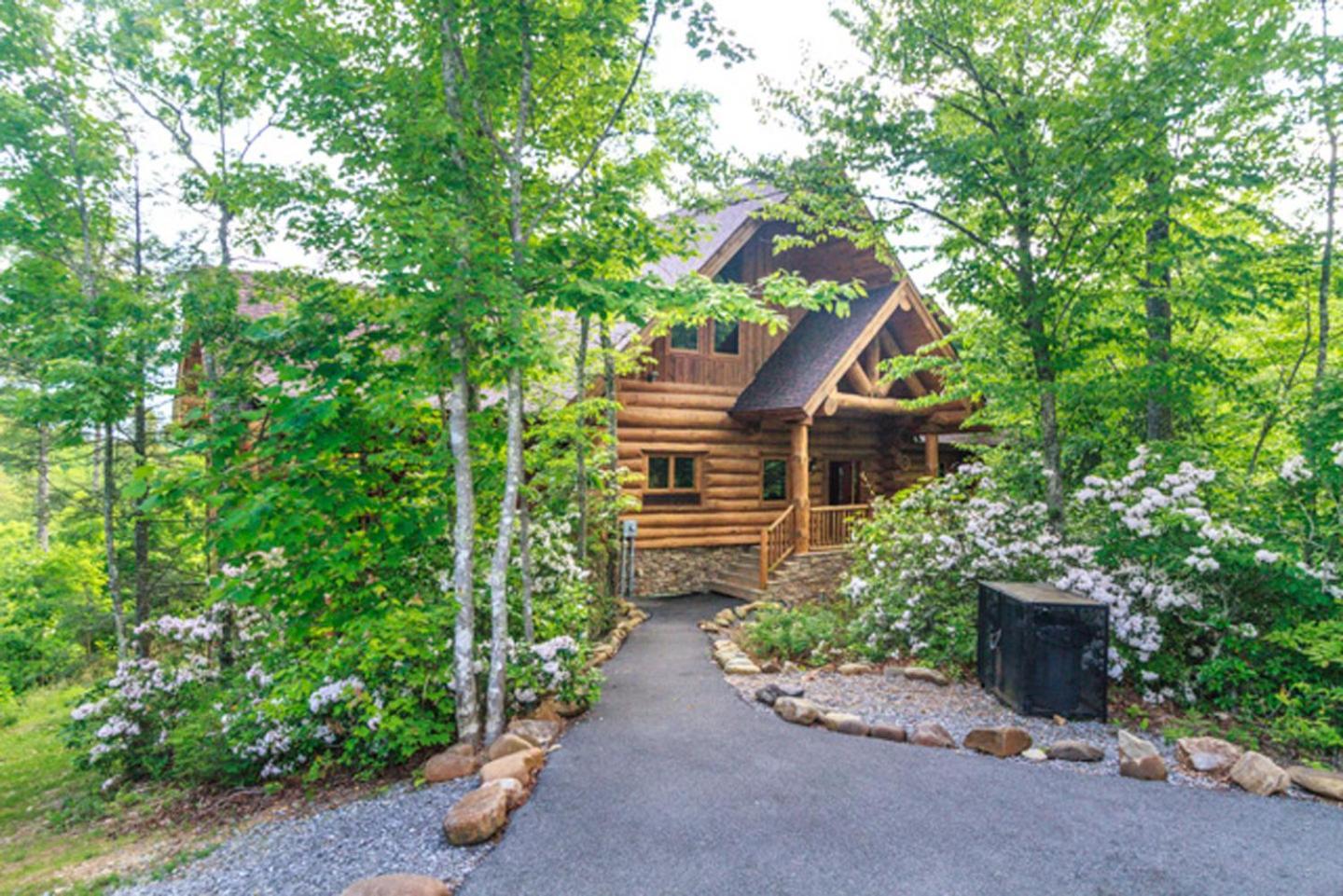 Big Bear Ridge Lodge: Mountain View Log Retreat Holiday home *