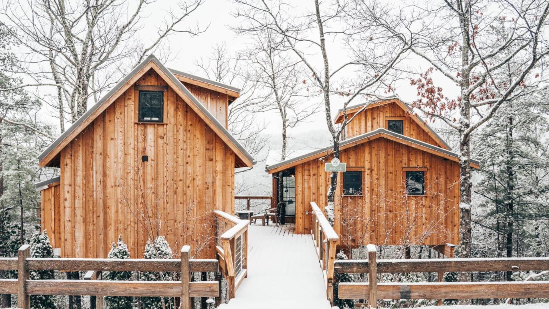 The Spruce In Treehouse Grove At Norton Creek Holiday home