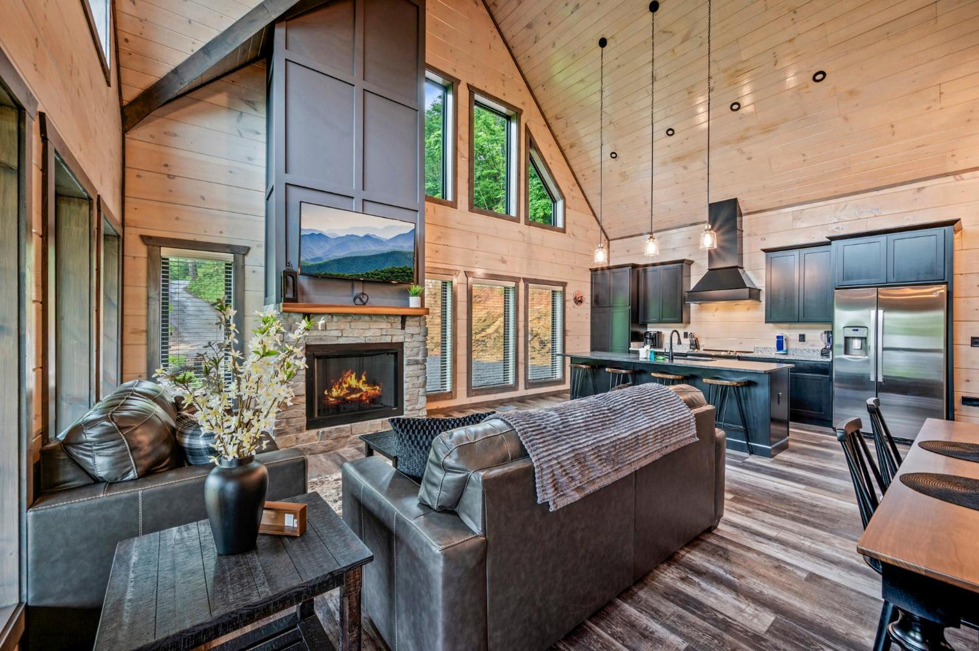 Smoky Bear Vista Brand New Luxury One Mile From Downtown Holiday home Gatlinburg
