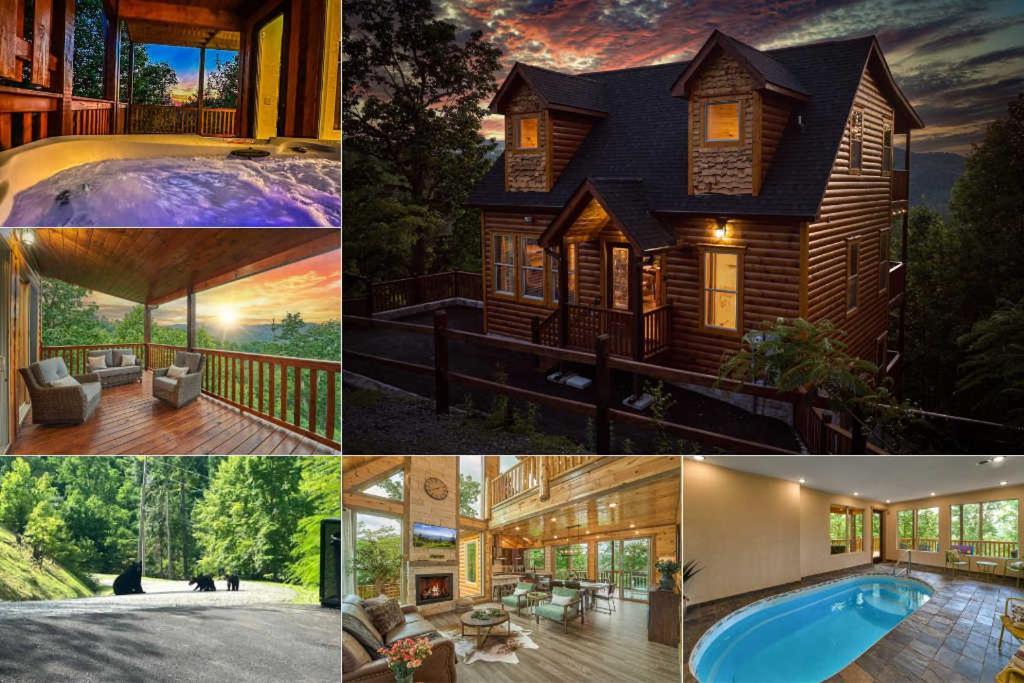 Holiday home Mountain View, Indoor Pool, Luxury Cabin, Bears