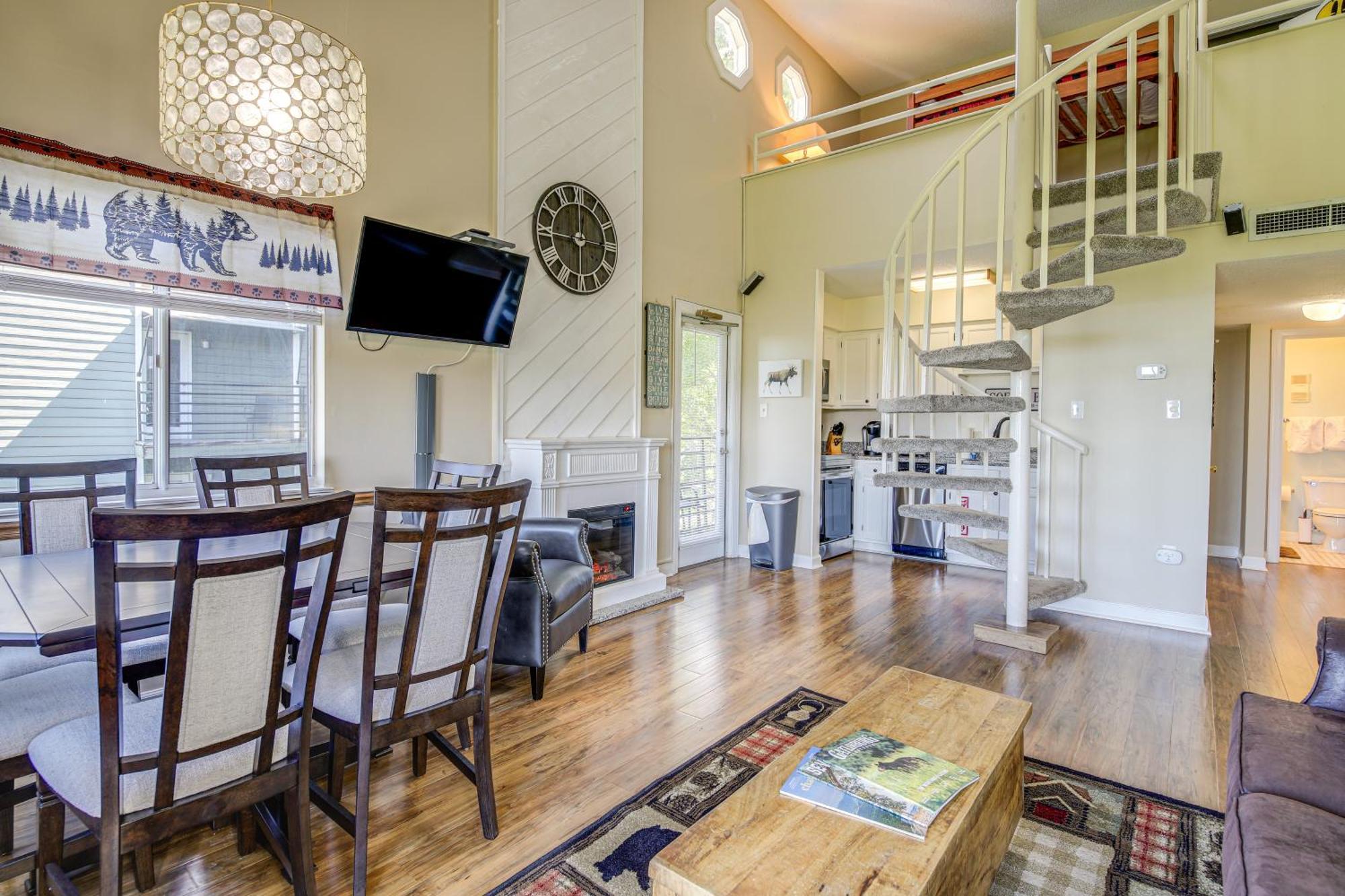 Apartment 2 Mi To Ober Mountain With Balcony Gatlinburg