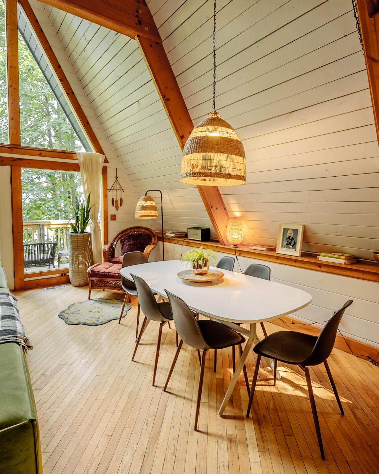 Holiday home Aframe Dreams! Magazine-featured Cozy Cabin, Stunning Interiors