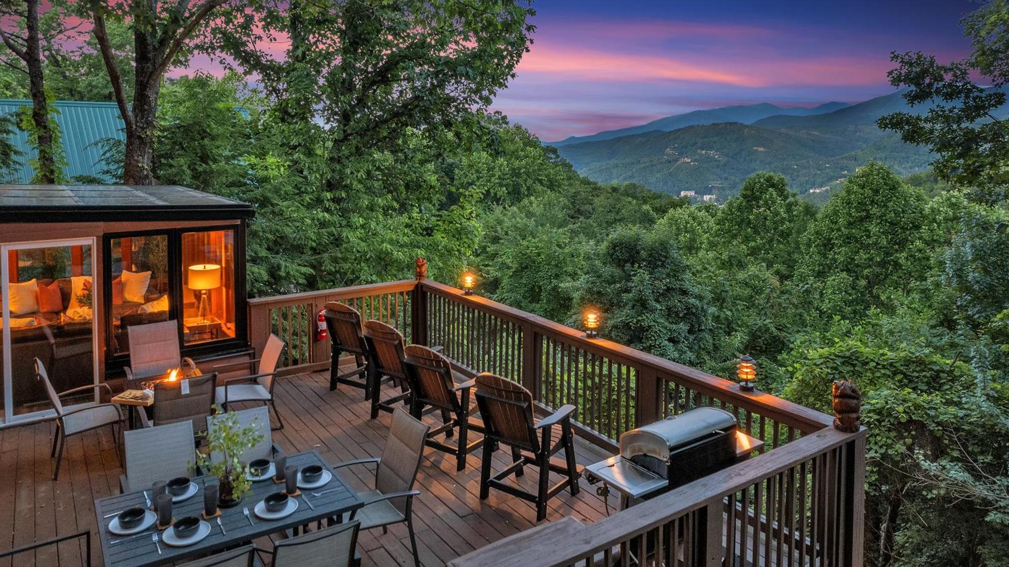 Family With Sauna, Hottub, Heavenly Views! Mins To Downtown! * Gatlinburg