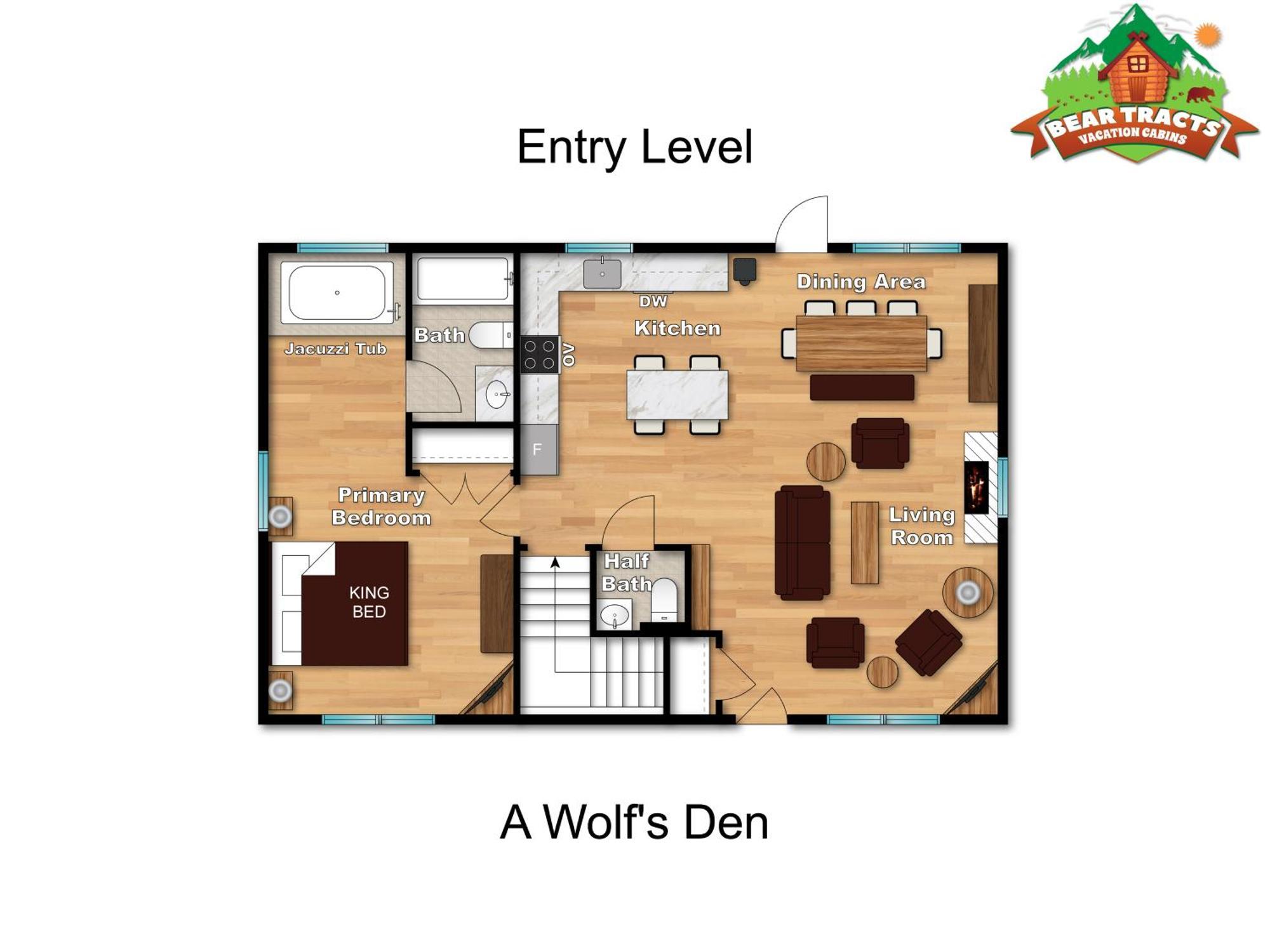 A Wolf's Den * Gatlinburg