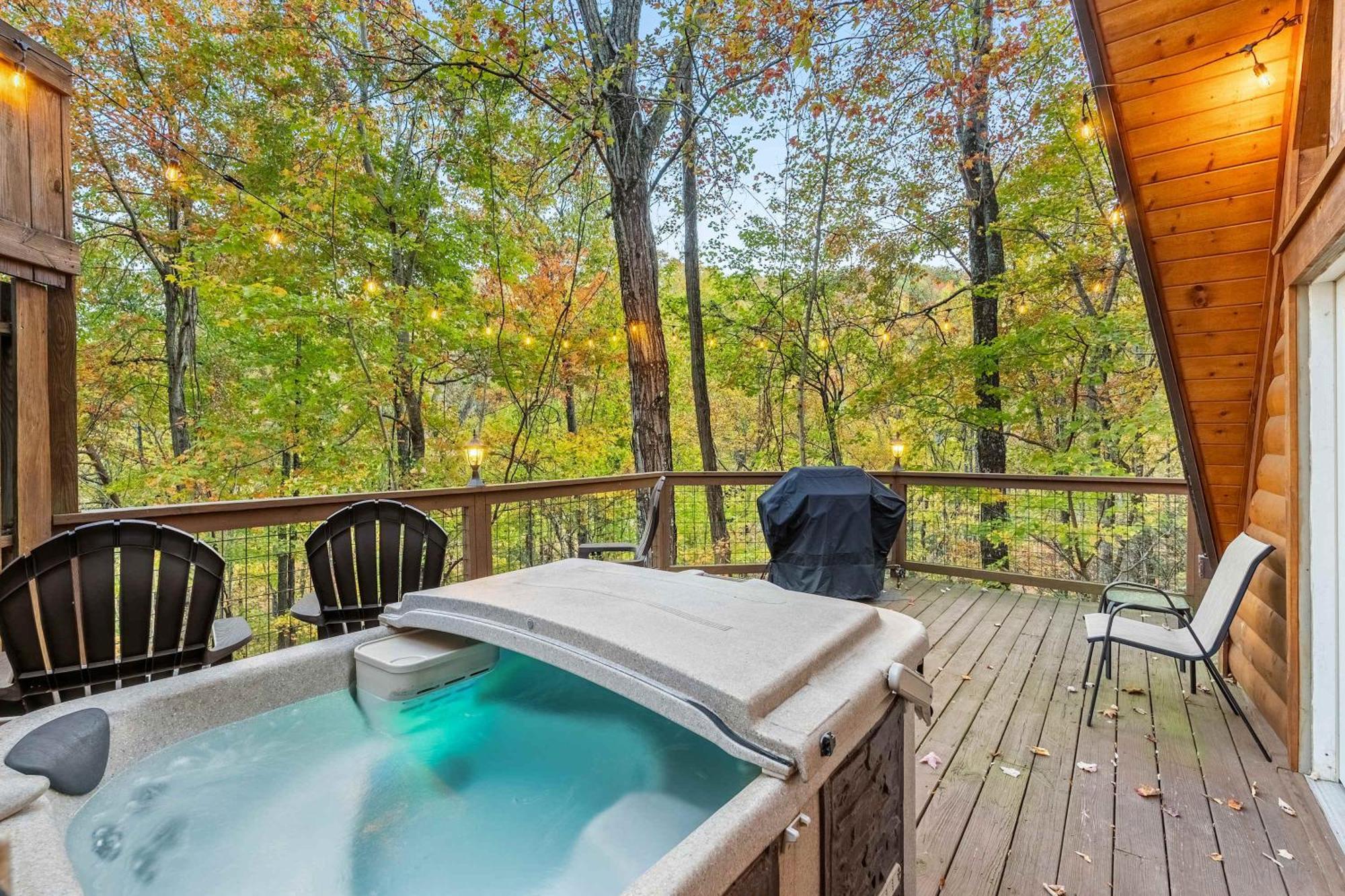 3 Miles To Gsmnp & Dtwn Good Views Hottub A-frame *