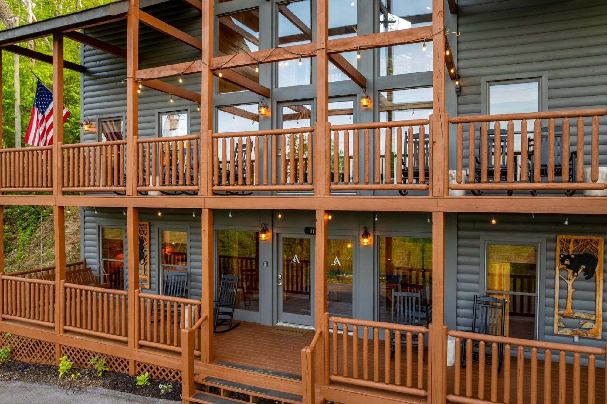 Holiday home Hollows Haven By Avantstay Hot Tub Sauna Balcony And Tree Views