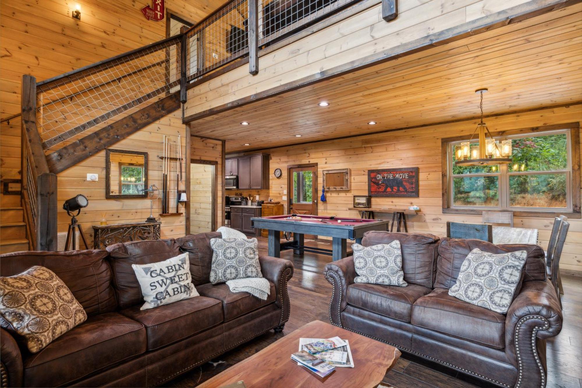 Serene 2br With Hot Tub, Games & Mountain Views In Cobbly Knob Family & Pet Friendly Gatlinburg