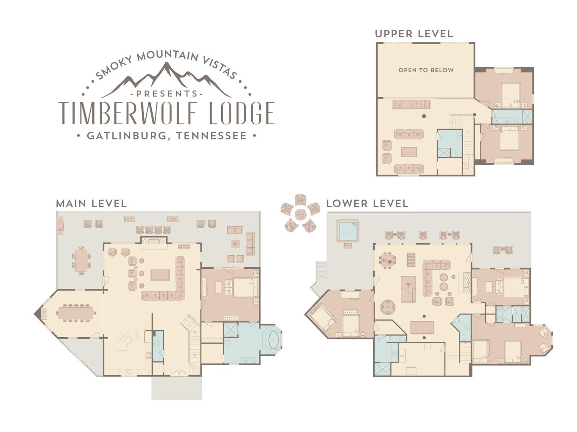Timberwolf - Luxe 5 Star Retreat-july Deal-game Rm-ps5-firepit-hot Tub *