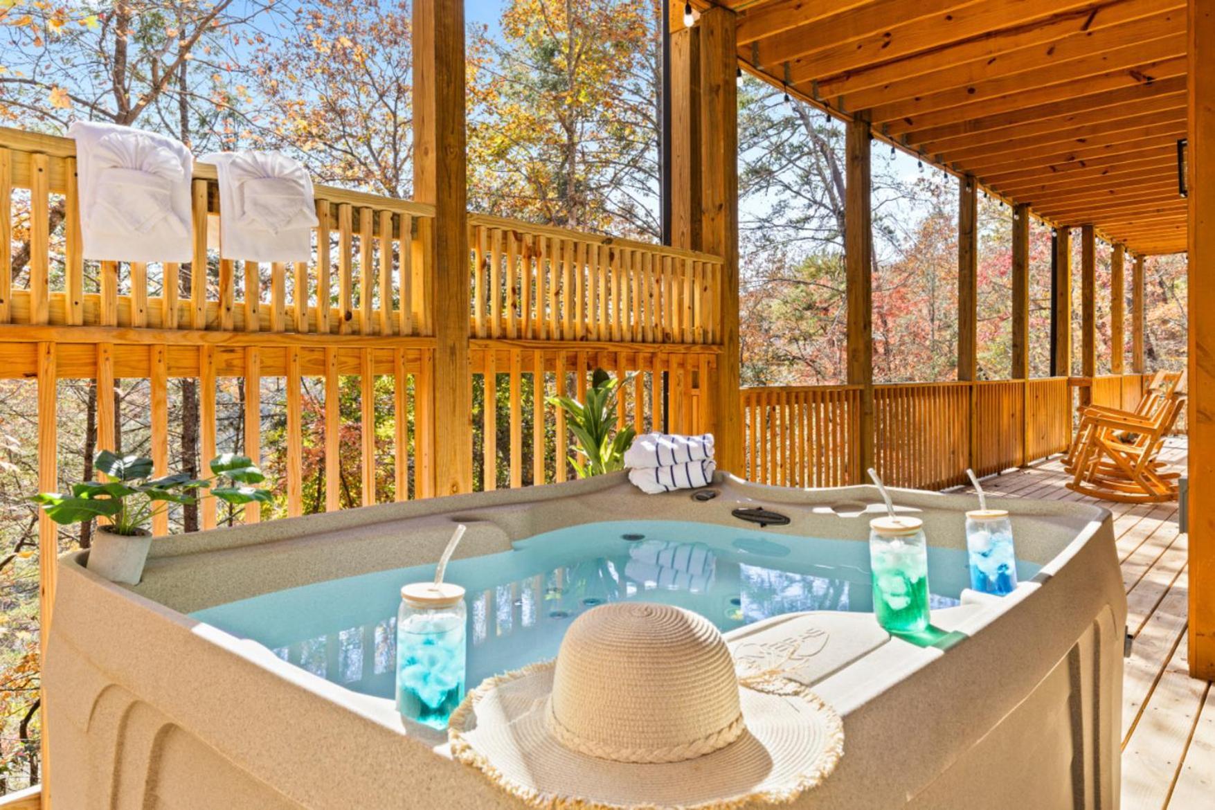 Luxe Mountain Pool Escape By Ghosal Luxury Chalet Gatlinburg
