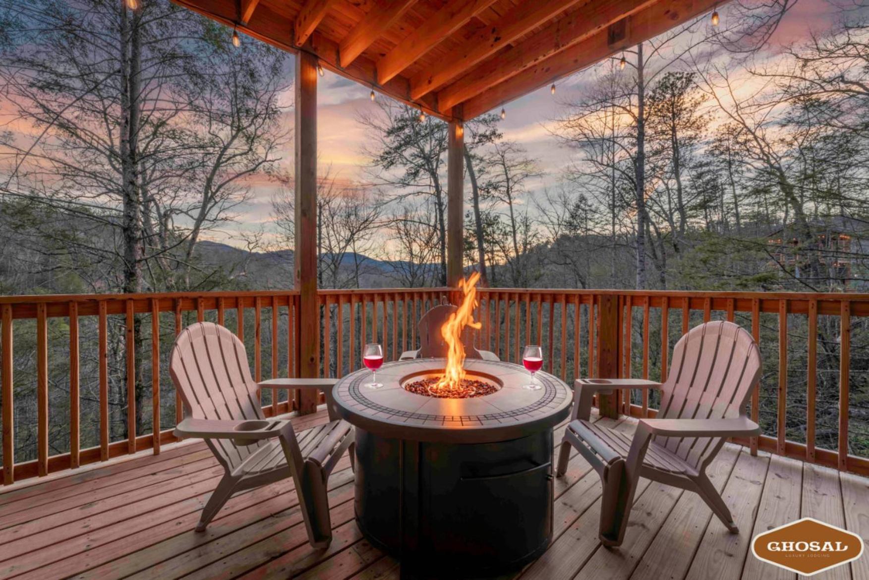 Luxe Mountain Pool Escape By Ghosal Luxury * Gatlinburg