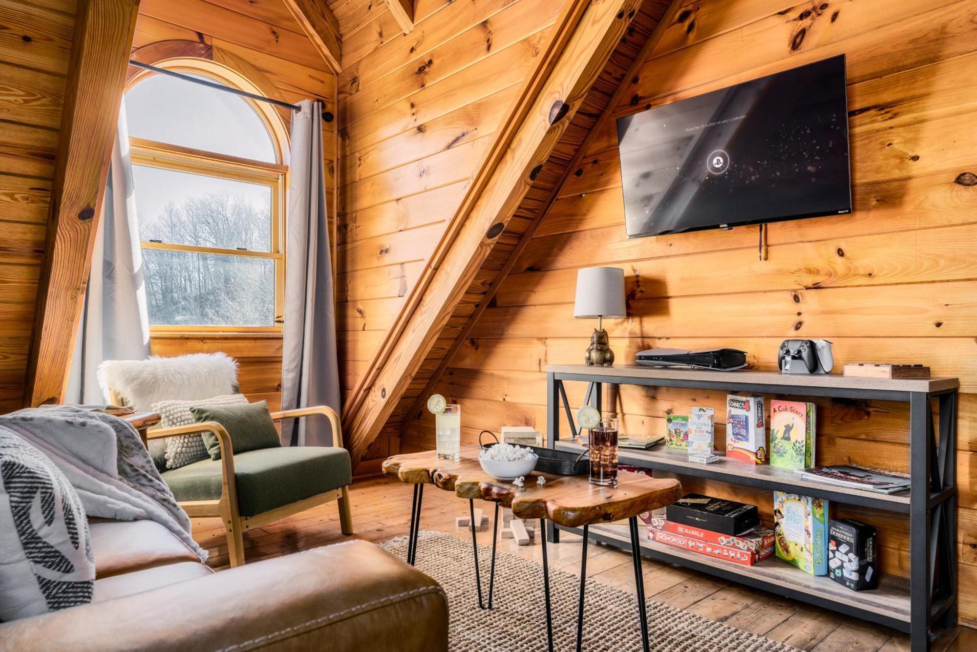 The Lookout - Log - Fireplace - Firetable - Hot Tub - Ps5 - Bears Holiday home