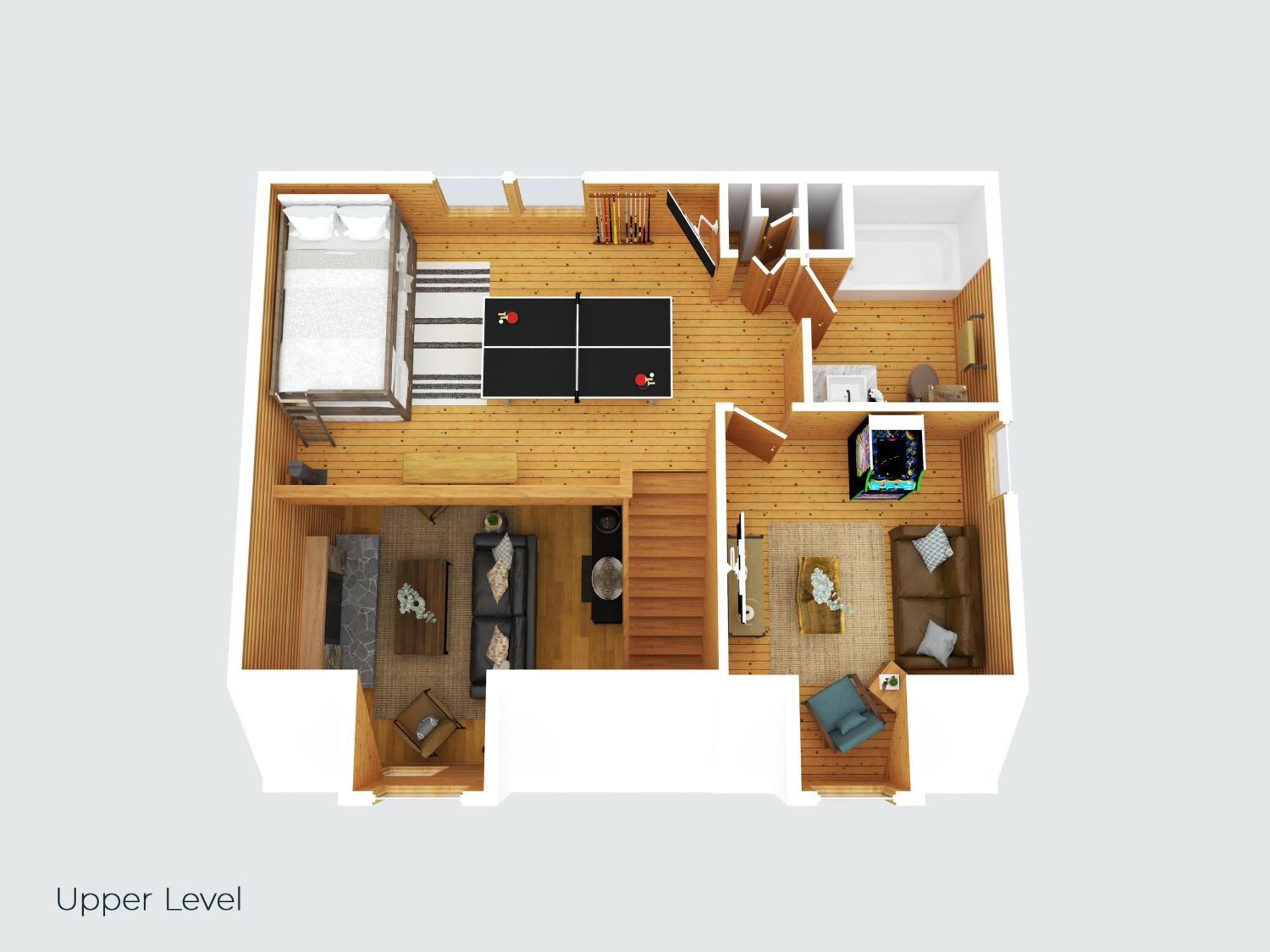 The Lookout - Log - Fireplace - Firetable - Hot Tub - Ps5 - Bears Holiday home Gatlinburg