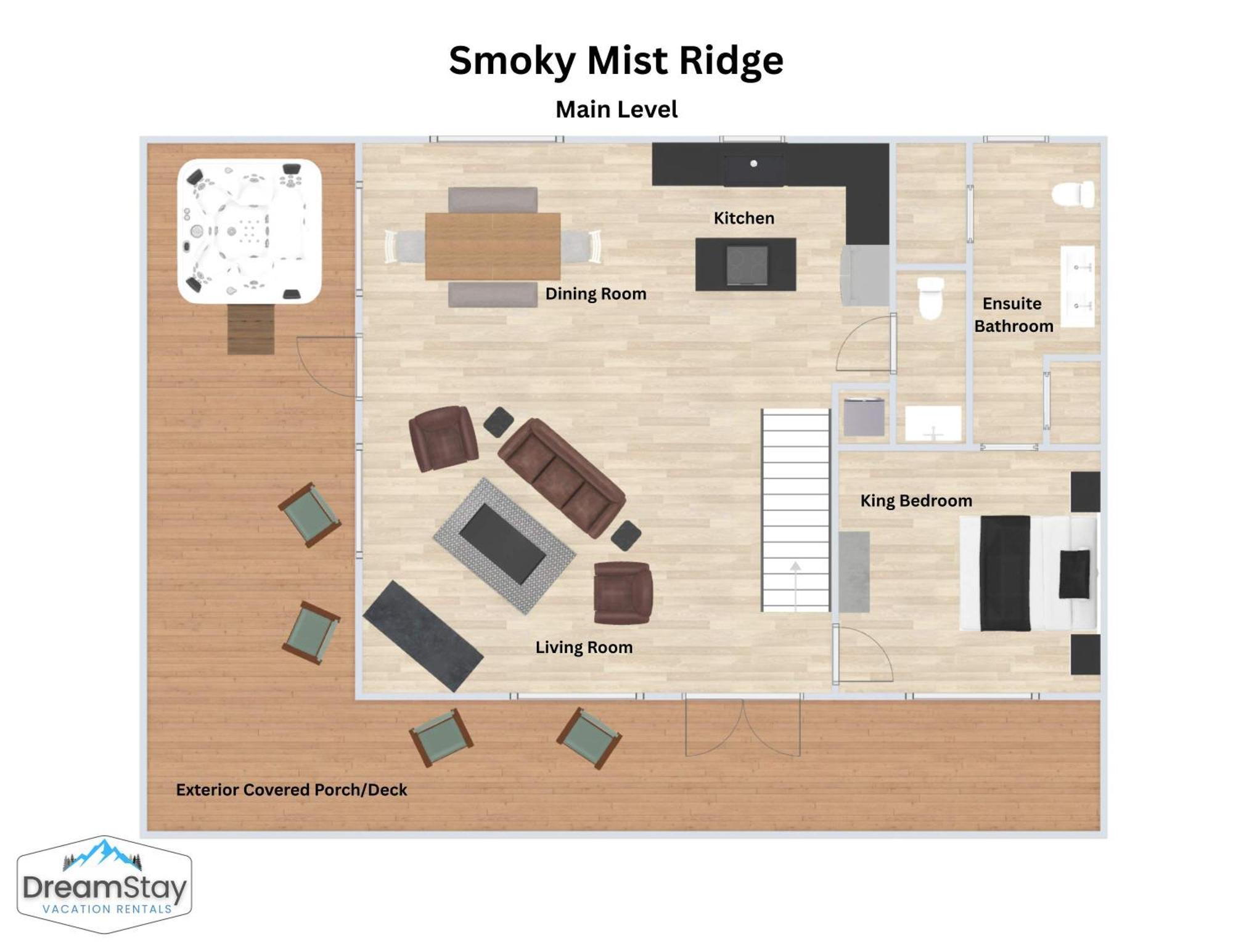 Holiday home Smoky Mist Ridge - New! Relaxing Luxury Getaway! Gatlinburg
