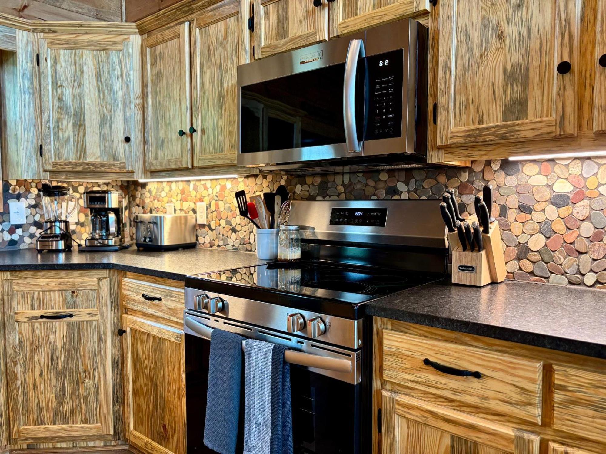 Out Of The Ashes Is A Brand New 3 Bedroom With High End Touches, Hot Tub, And A Mountain View!