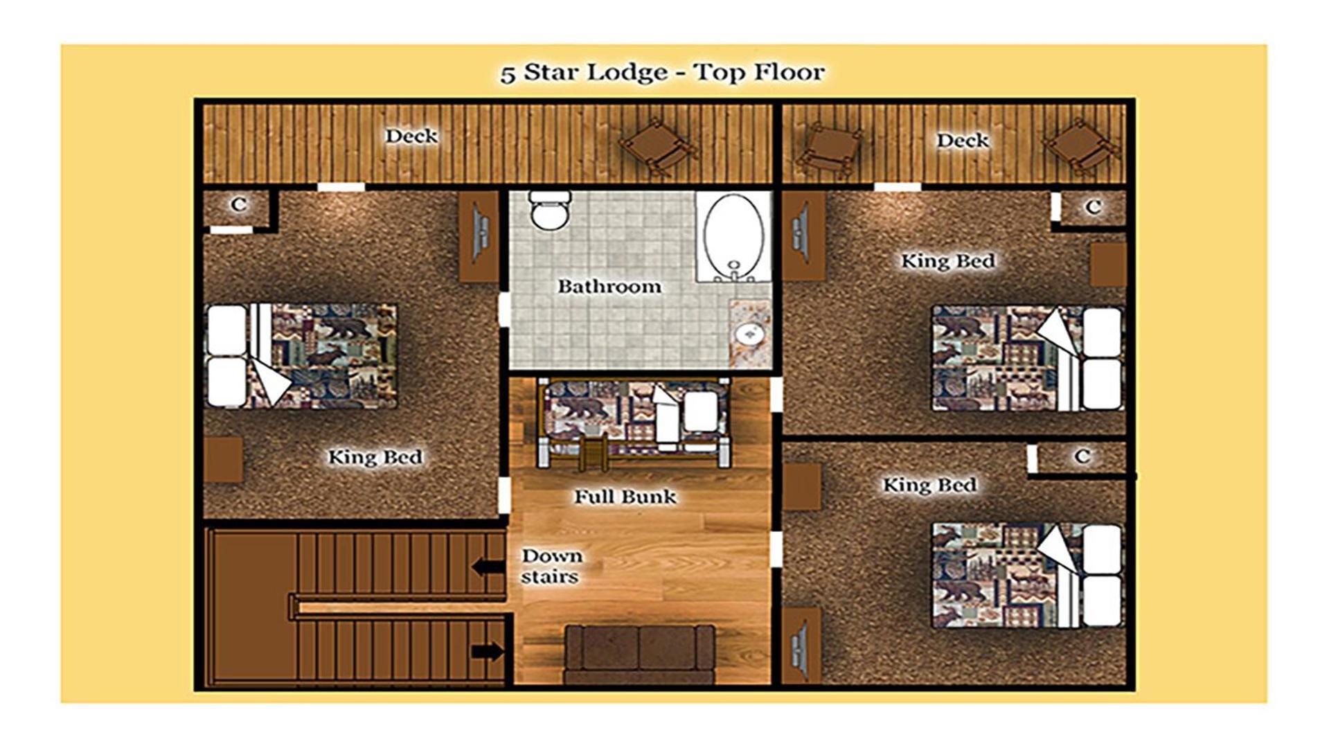 Holiday home 5 Star By Venture Smoky Mountains