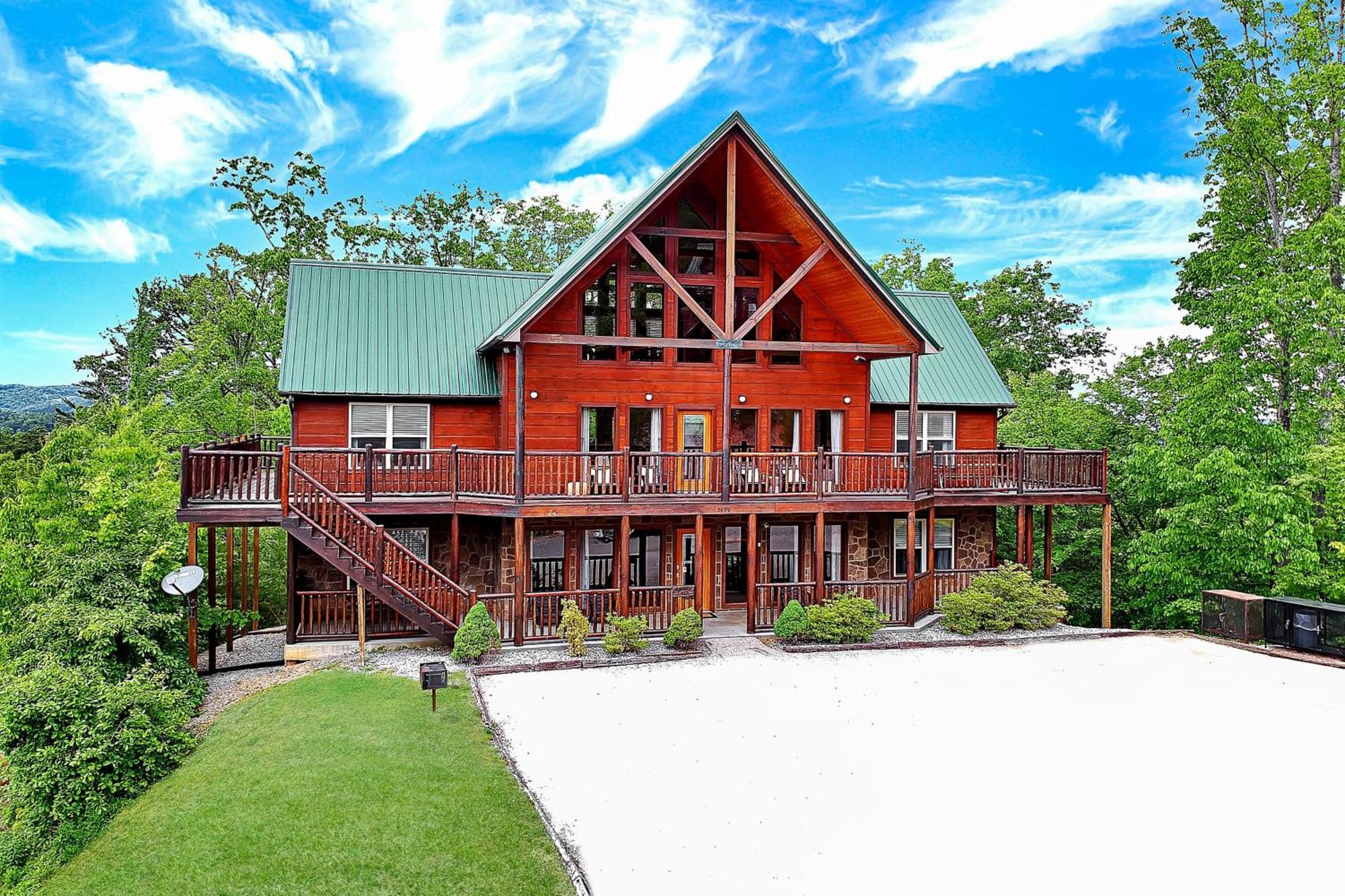 Holiday home Triple Mountain View: Hot Tub Game Stunning Smoky Mountain Views