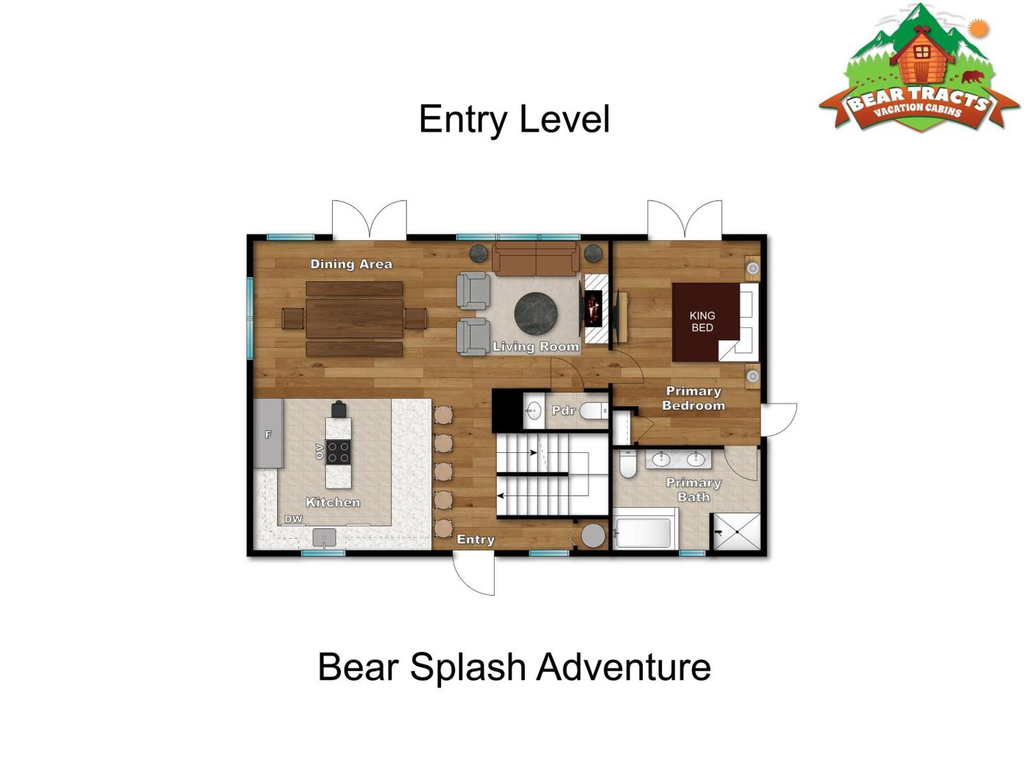 Bear Splash Adventure Holiday home