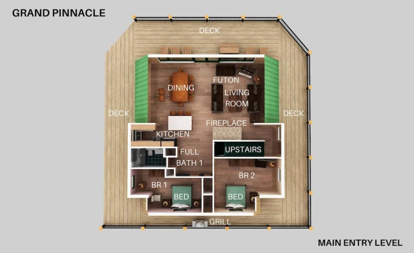 Holiday home Grand Pinnacle By Avada Gatlinburg