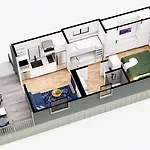 Creekside Modern Tiny Home - Firepit - Racoon Cabin