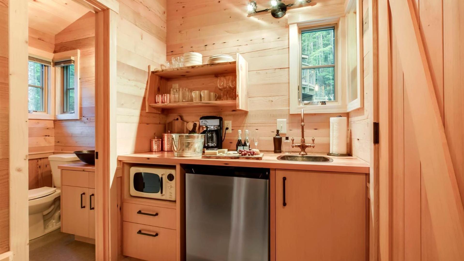 Holiday home The Poplar In Treehouse Grove At Norton Creek *