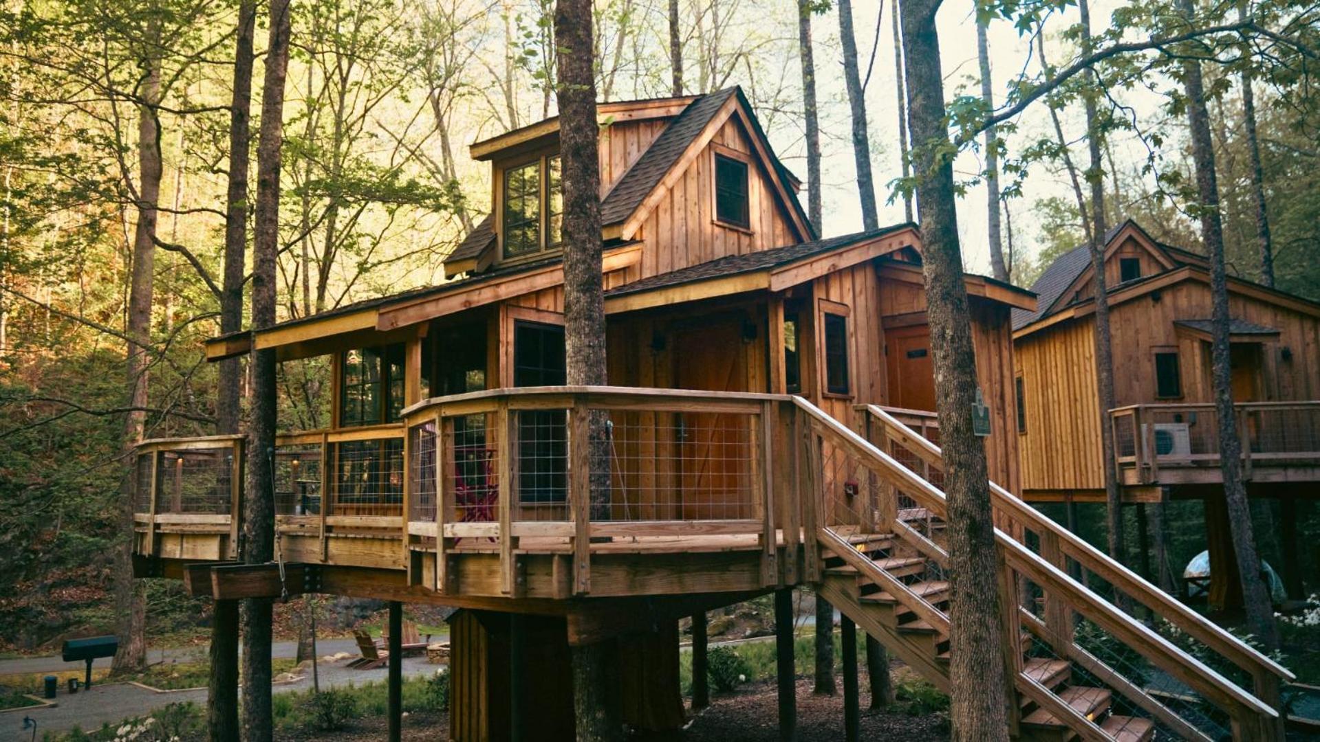 The Poplar In Treehouse Grove At Norton Creek Holiday home