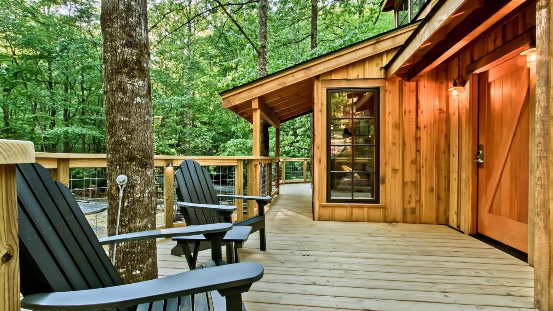 The Poplar In Treehouse Grove At Norton Creek Holiday home *