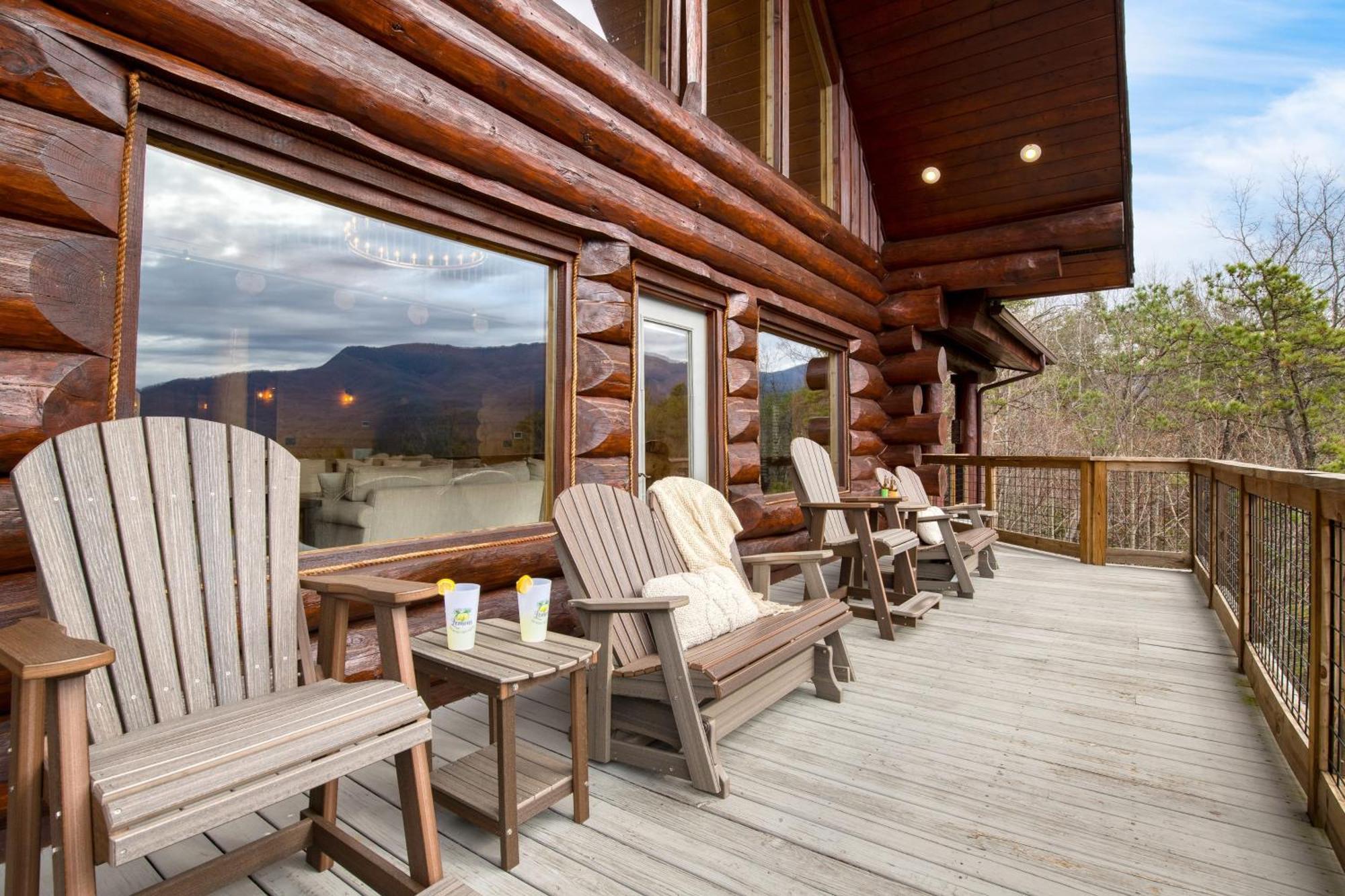 Luxury W Panoramic Views Firepit Game Pinnacle Gatlinburg