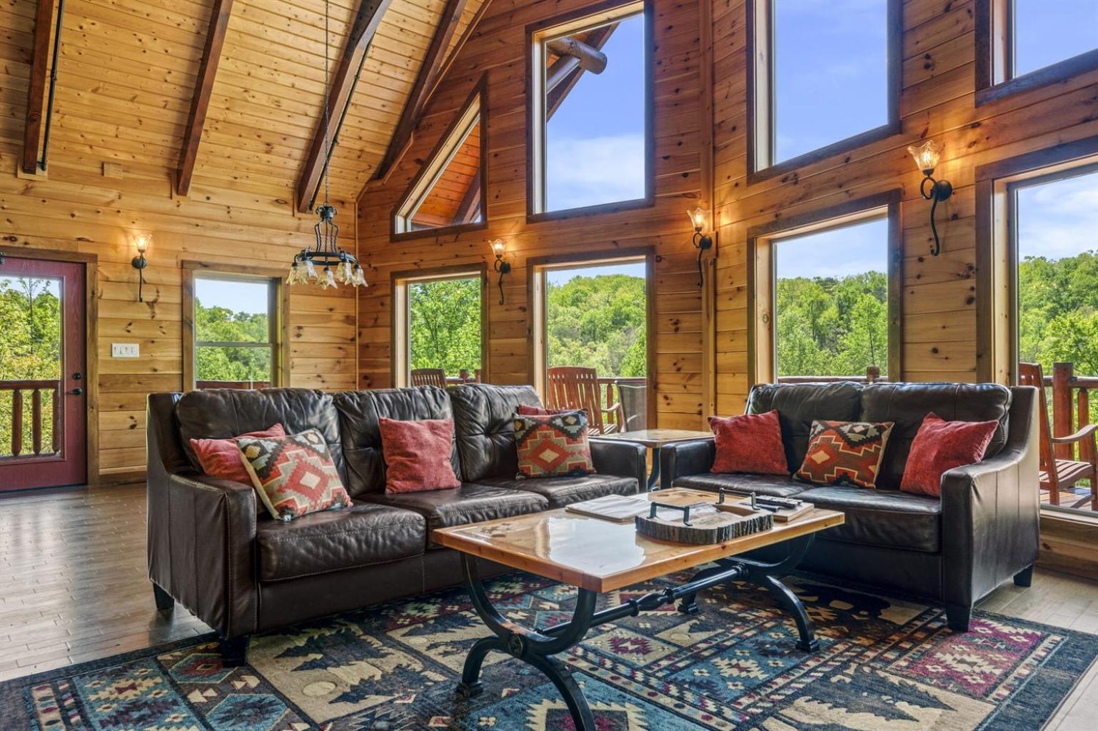 Ridge View Nature And Mountain View - Hot Tub - Firepit - Yard - Games Holiday home *