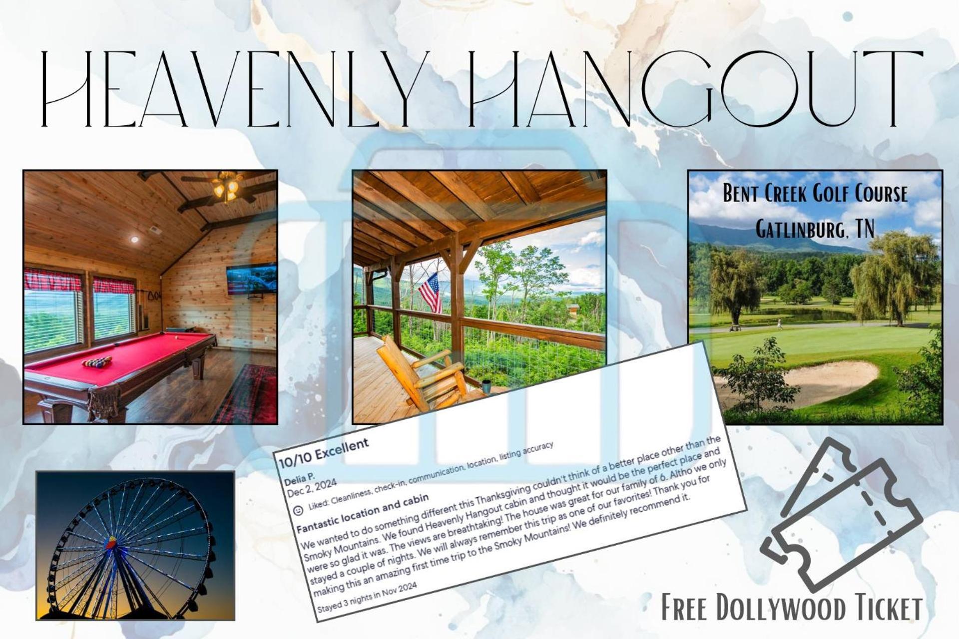 Holiday home Heavenly Hangout Gatlinburg